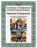 Highspots - El Desperado & Hiromu Takahashi "Face Off" Hand Signed 8x10 *inc COA*