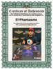 Highspots - El Phantasmo "Champ Champ" Hand Signed 8x10 Photo *inc COA*