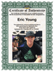 Highspots - Eric Young "Rasing The Belt" Hand Signed 8x10 *inc COA*