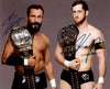 Highspots - Kyle O'Reilly & Bobby Fish "Belts on Shoulders" Hand Signed 8x10 *inc COA*