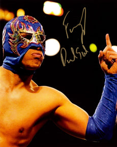 Highspots - Fuego Del Sol "Blue Mask" Hand Signed 8x10 *inc COA*