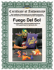 Highspots - Fuego Del Sol "Blue Mask" Hand Signed 8x10 *inc COA*