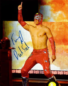 Highspots - Fuego Del Sol "Entrance Pose" Hand Signed 8x10 *inc COA*