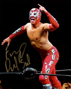 Highspots - Fuego Del Sol "Turnbuckle Pose" Hand Signed 8x10 *inc COA*