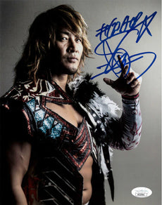 Highspots - Hiroshi Tanahashi "Number One" Hand Signed 8x10 *inc COA*