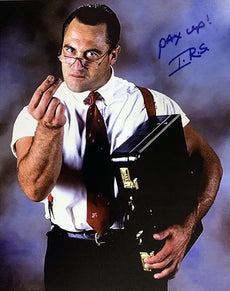 Highspots - IRS (Irwin R Schyster) "Pay Your Taxes" Hand Signed 8x10 *inc COA*