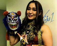 Highspots - Io Shirai "Mask" Hand Signed 8x10 *inc COA*