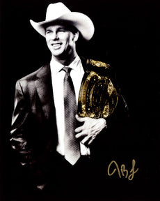 Highspots - JBL "WWE World Champion" Hand Signed 8x10  *Inc COA*