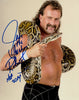 Highspots - Jake "The Snake" Roberts "Promo Pose" Hand Signed 8x10 *Inc COA*