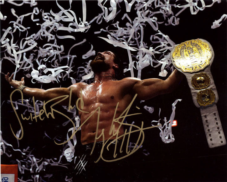 Highspots -  Jay White "Championship Celebration" Hand Signed 8x10 Photo *inc COA*