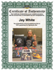 Highspots -  Jay White "Championship Celebration" Hand Signed 8x10 Photo *inc COA*
