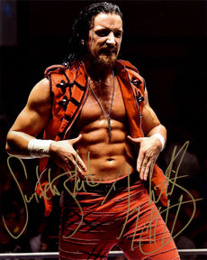Highspots - Jay White "Red Vest Pose" Hand Signed 8x10 Photo *inc COA*
