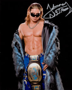 Highspots - Johnny Nitro "WWE IC Champion" Hand Signed 8x10 *inc COA*