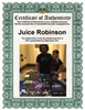 Highspots - Juice Robinson "Entrance Pose" Hand Signed 8x10 Photo *inc COA*