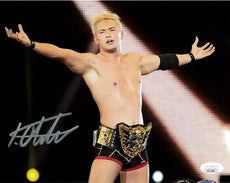 Highspots - Kazuchika Okada "IWGP Champion" Hand Signed 8x10 *inc COA*