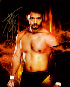 Highspots - Kenta "Hideo Itami" Hand Signed 8x10 Photo *inc COA*
