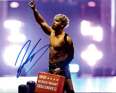 Highspots - Kenta "Turnbuckle Pose" Hand Signed 8x10 Photo *inc COA*
