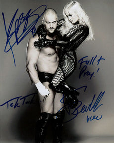 Highspots - Killer Kross & Scarlett Bordeaux "Black & White Promo" Hand Signed 8x10 *inc COA*