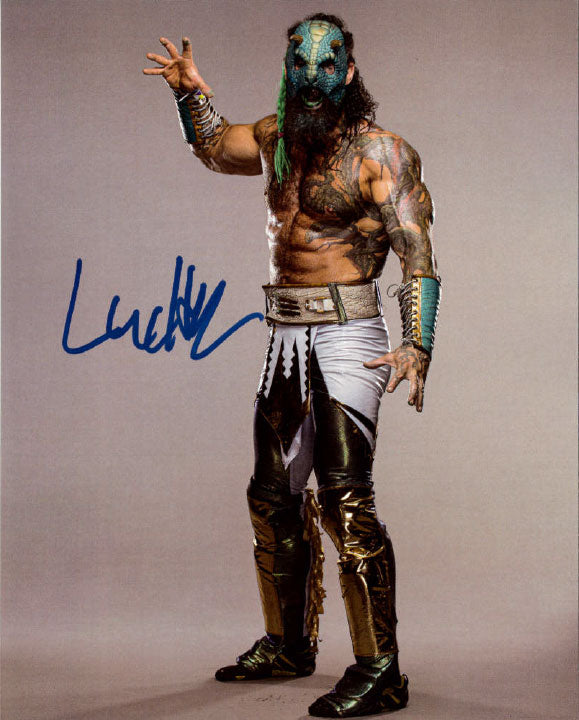 Highspots - Luchasaurus of Jurassic Express "Claw Pose" Hand Signed 8x10 *inc COA*