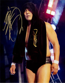 Highspots - Minoru Suzuki "AEW Entrance" Hand Signed 8x10 *inc COA*