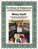 Highspots - Missy Hyatt "Black & White Pose" Hand Signed 8x10 *inc COA*