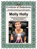 Highspots - Molly Holly "Mighty Molly" Hand Signed 8x10 Photo *inc COA*