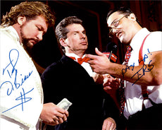 Highspots - IRS & Ted Dibiase : Money Inc "Everybody Has A Price" Hand Signed 8x10 *inc COA*