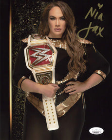 Highspots - Nia Jax "WWE Champion" Hand Signed 8x10 *inc COA*