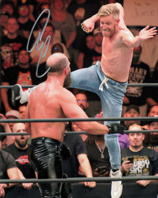 Highspots - Orange Cassidy "Super Punch" Hand Signed 8x10 *inc COA*