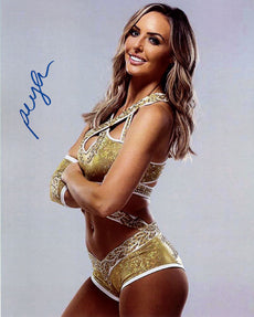 Highspots - Peyton Royce "Gold Gear Promo" Hand Signed 8x10 *inc COA*
