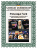 Highspots - Penelope Ford "Dark Pose" Hand Signed 8x10 *inc COA*