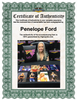 Highspots - Penelope Ford "Orange Crop Top" Hand Signed 8x10 *inc COA*