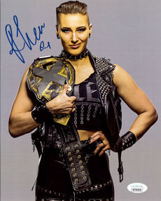 Highspots - Rhea Ripley "NXT Women's Champion" Hand Signed 8x10 *inc COA*