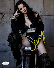 Highspots - Saraya "Biker Pose" Hand Signed 8x10 *inc COA*