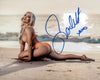 Highspots - Scarlett Bordeaux "Laying On The Beach" Hand Signed 8x10 *inc COA*
