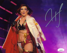 Highspots - Shida "AEW Entrance" Hand Signed 8x10 *inc COA*