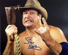 Highspots - Stan Hansen "Bullrope" Hand Signed 8x10 *inc COA*
