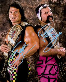 Highspots - Steiner Brothers "Belts On Shoulders" Hand Signed 8x10 *Inc COA*