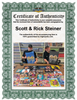 Highspots - Steiner Brothers "Belts On Shoulders" Hand Signed 8x10 *Inc COA*