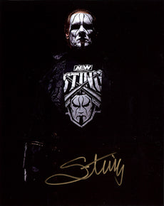 Highspots - Sting "Justice" Hand Signed 8x10 *inc COA*