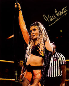 Highspots - Tay Conti "In Ring" Hand Signed 8x10 Photo *inc COA*