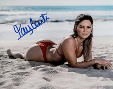Highspots - Tay Conti "Laying On The Beach" Hand Signed 8x10 Photo *inc COA*