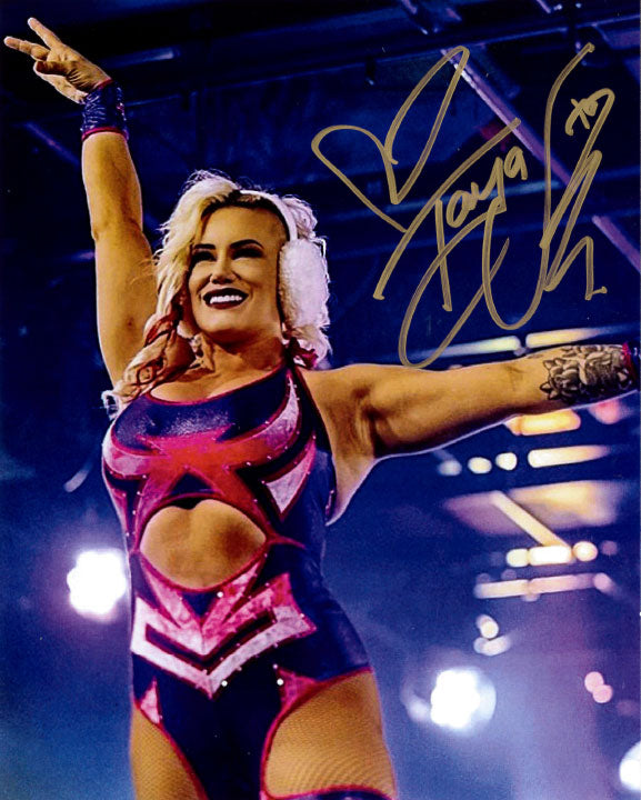 Highspots - Taya Valkyrie "Apron Pose" Hand Signed 8x10 Photo *inc COA*
