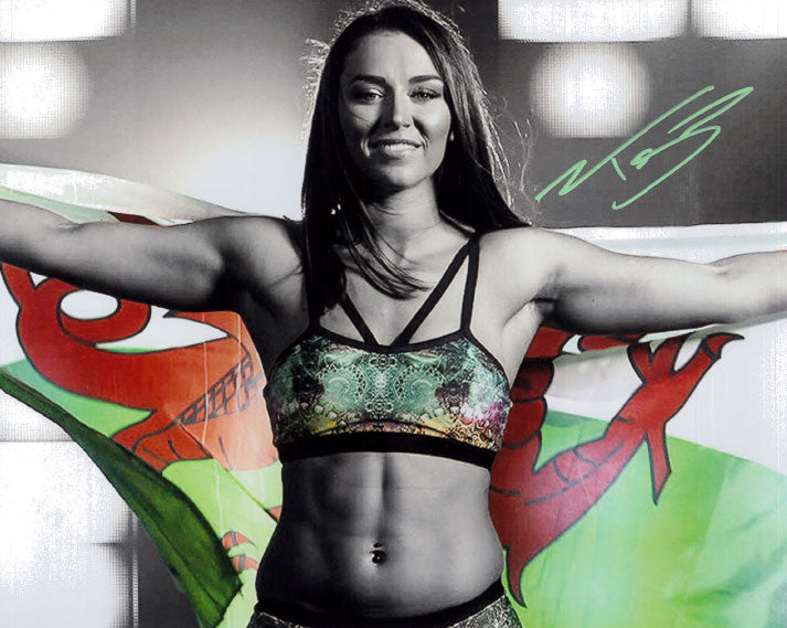 Highspots - Tegan Nox "Flag Drape" Hand Signed 8x10 Photo *inc COA*