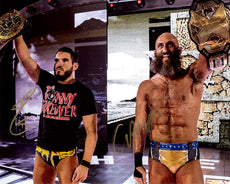 Highspots - Tommaso Ciampa & Johnny Gargano "Champs" Hand Signed 8x10 *inc COA*