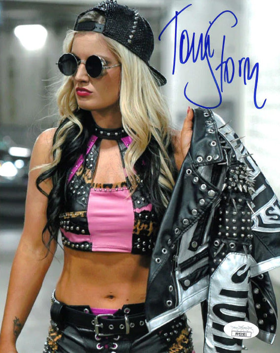 Highspots - Toni Storm "Pink Crop Top" Hand Signed 8x10 *inc COA*