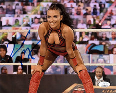 Highspots - Zelina Vega "Battle Ready" Hand Signed 8x10 *inc COA*