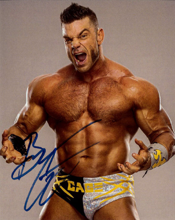 Highspots - Brian Cage "Muscle Pose" Hand Signed 8x10 *Inc COA*