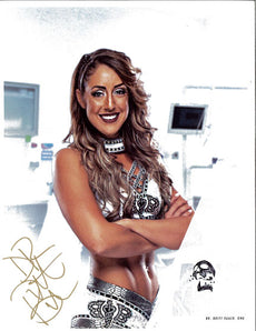 Highspots - Britt Baker "Dentist" Hand Signed A4 *inc COA*
