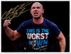 Highspots - Christopher Daniels "Worst Town" Hand Signed A4 *inc COA*